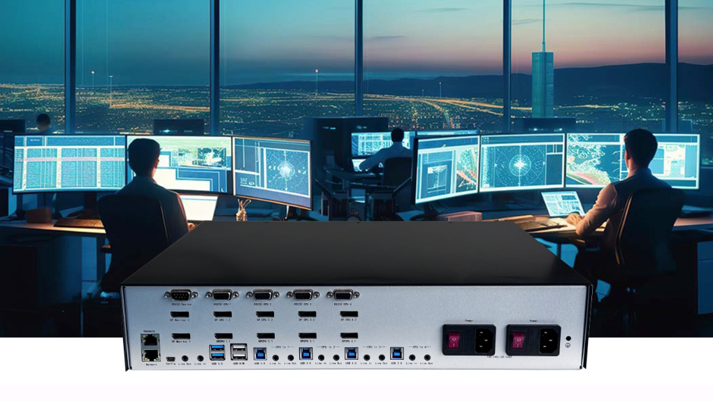 New Products：SimLine 4CH DP ATC KVM Switcher